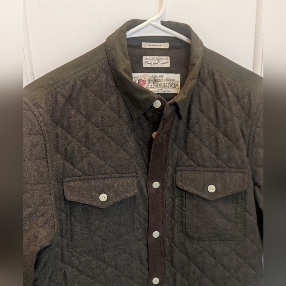 Allsaints british millerain gameskeeper shirt
